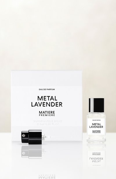 Парфюмерная вода metal lavender (6ml) MATIERE PREMIERE бесцветного цвета по цене 6250 руб., арт. 3760428941411, фото 3 Парфюмерная вода metal lavender (6ml) MATIERE PREMIERE, арт. 3760428941411, фото 3