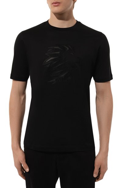 Хлопковая футболка ZILLI, арт. TSR001M0115VHAL00, фото 3