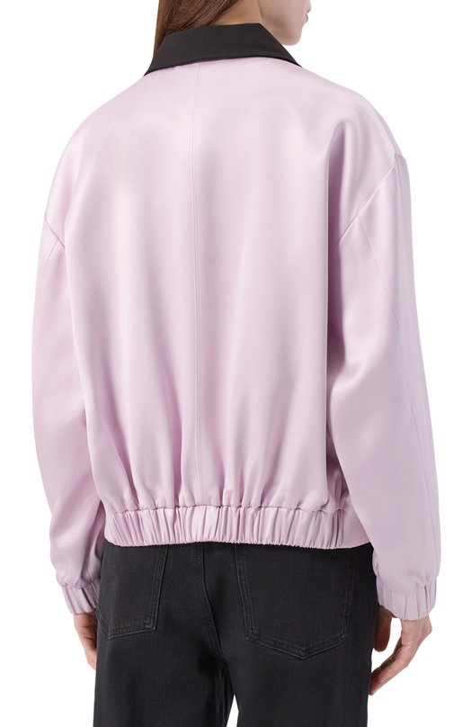 Куртка из вискозы self-portrait PF25063JL Сиреневый  PF25063JL Фото 4