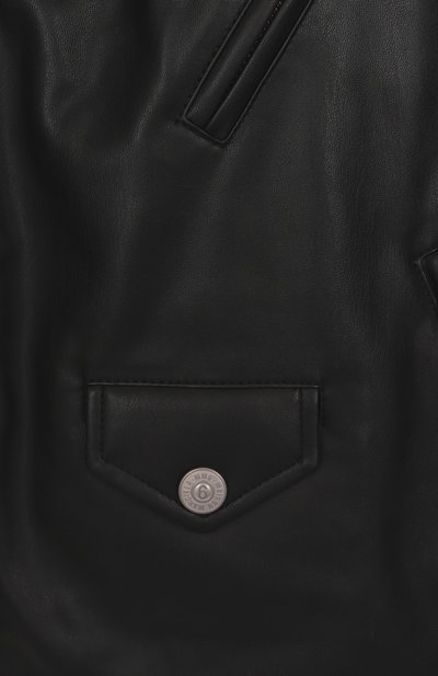 Куртка из экокожи MM6, арт. M60835/MM01Y, фото 3