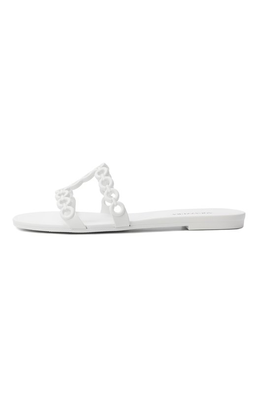 Шлепанцы Infinity Chain Jelly Aquazzura ICJFLAS0-JLY-FFF Белый  ICJFLAS0-JLY-FFF Фото 4