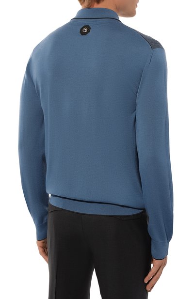 Поло из шерсти и шелка STEFANO RICCI, арт. KE06007AZ1/E24303, фото 4