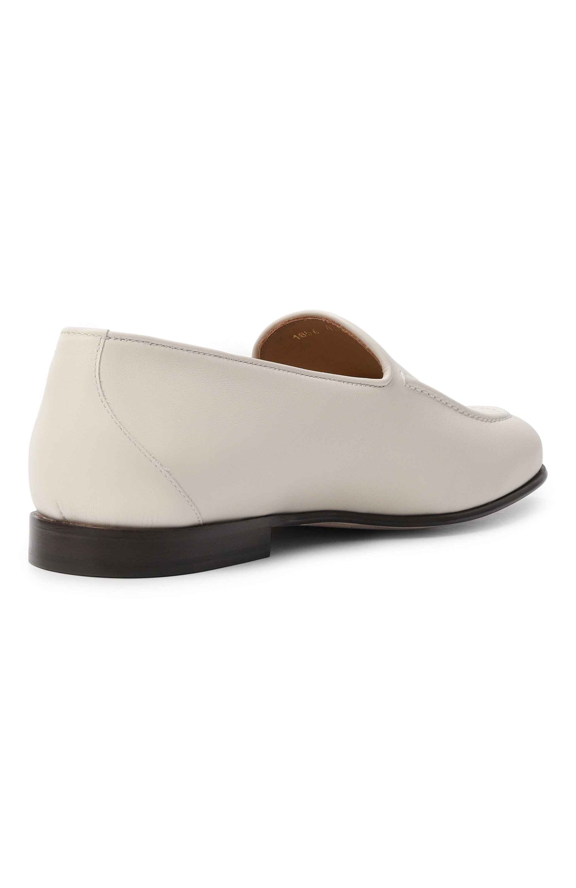 Кожаные лоферы KITON, арт. USSA404N01285, фото 4