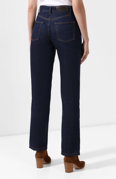 Джинсы VICTORIA, VICTORIA BECKHAM черного цвета по цене 24850 руб., арт. VB410 AW19P 514, фото 4 Джинсы VICTORIA, VICTORIA BECKHAM, арт. VB410 AW19P 514, фото 4