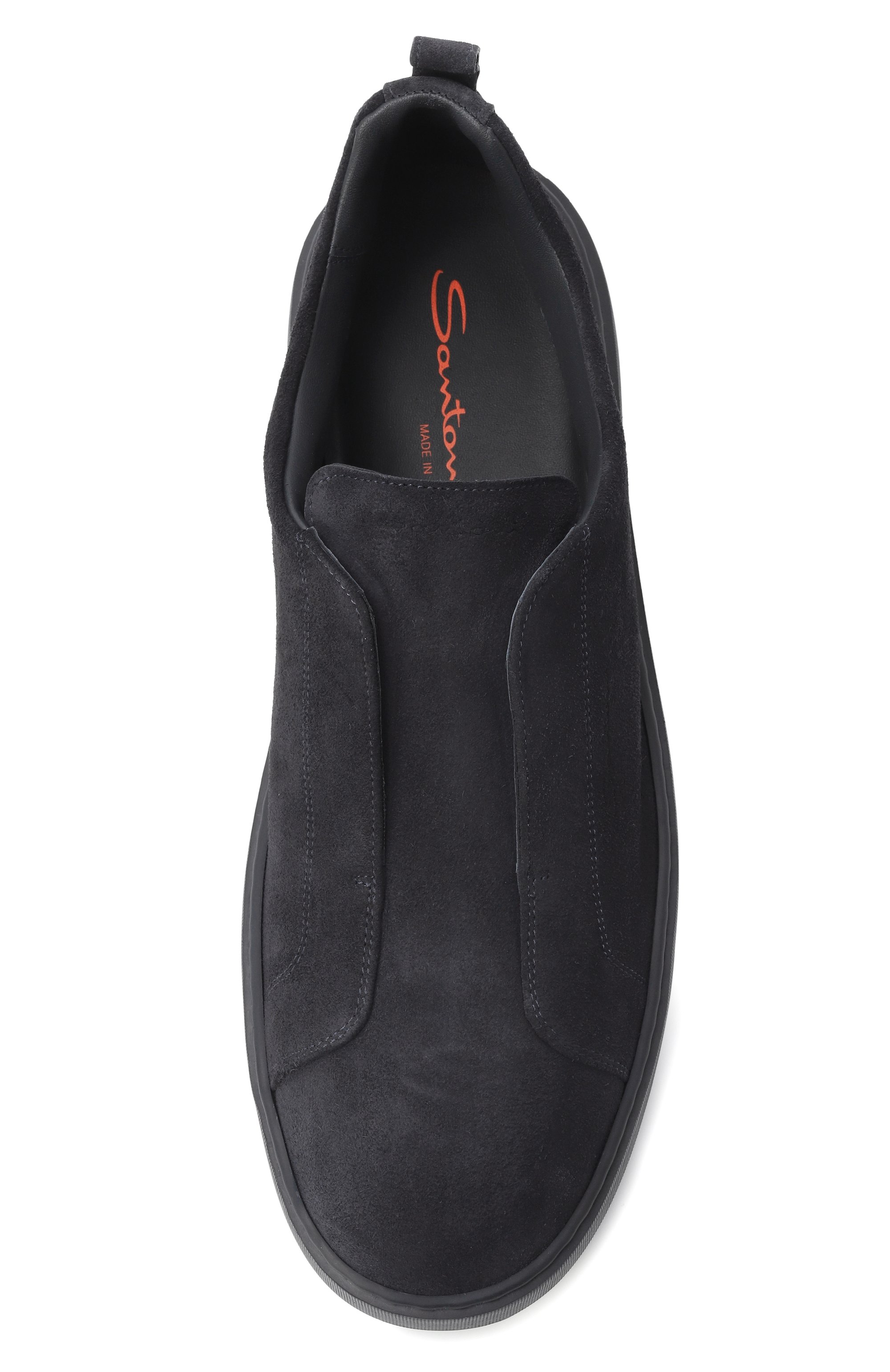 Замшевые кеды cleanic SANTONI, арт. MBCG219950CATSEY, фото 6