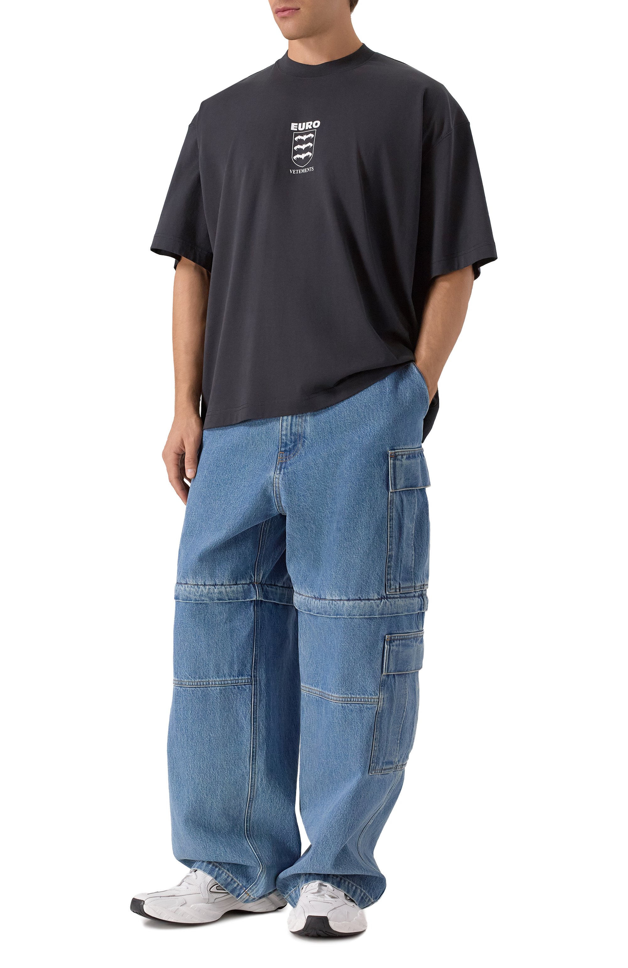 Хлопковая футболка VETEMENTS, арт. UH76TR650B, фото 2