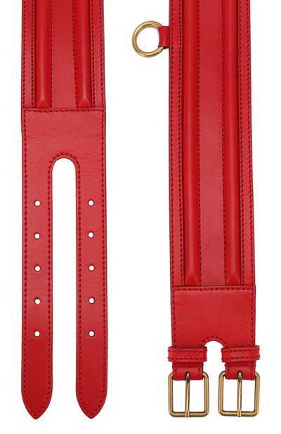 Кожаный пояс ALEXANDER MCQUEEN, арт. 610545/1BR00, фото 3