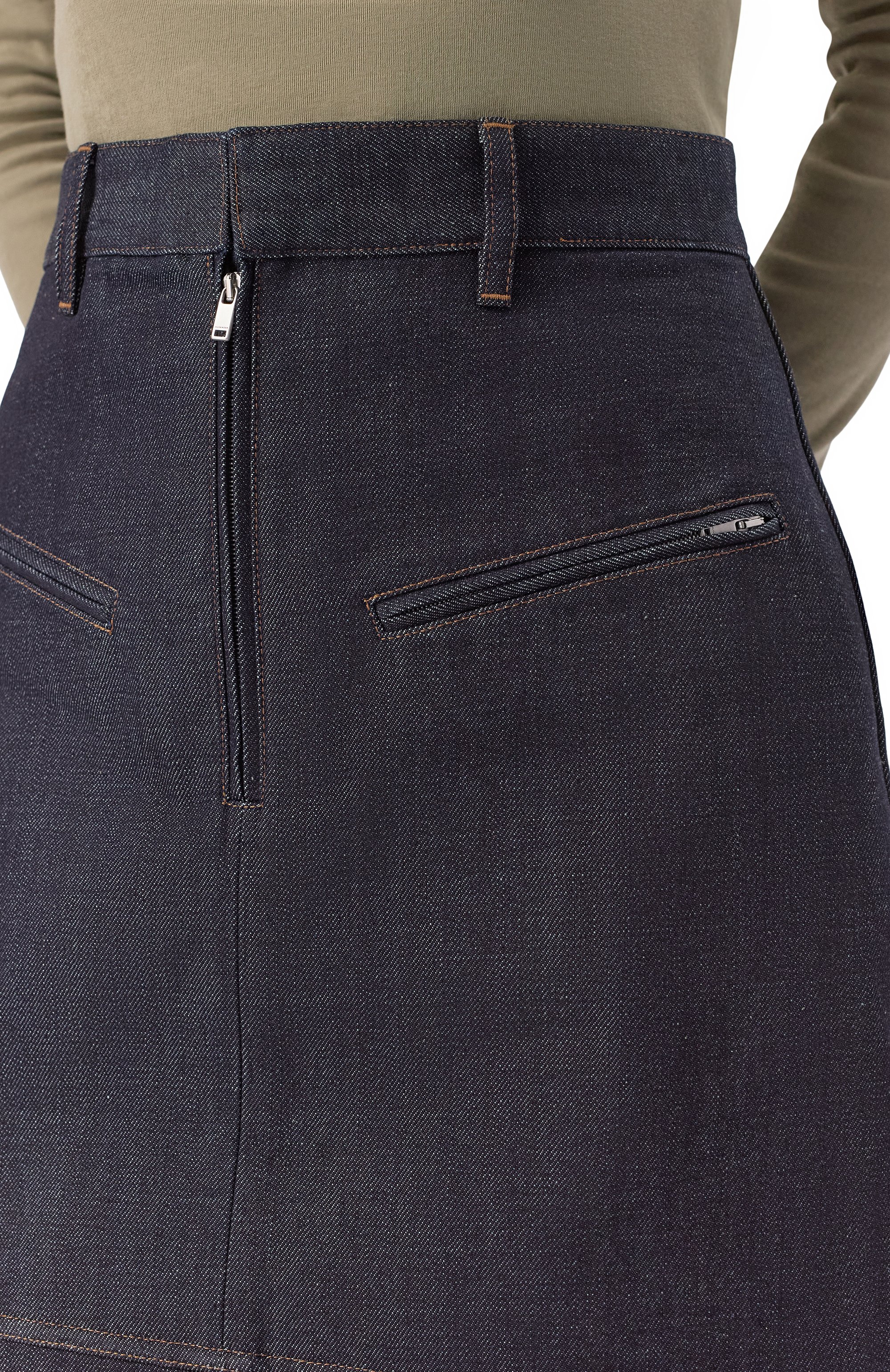 Джинсовая юбка JIL SANDER, арт. J03MA0235/J46463, фото 5