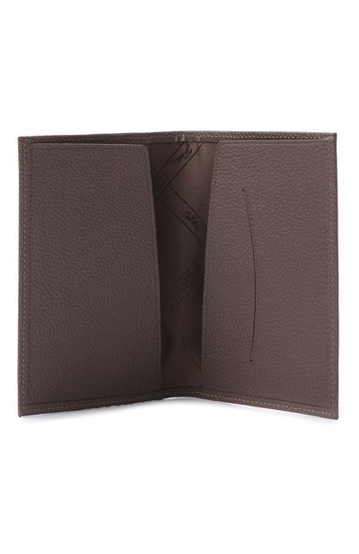 Кожаная обложка для паспорта LONGCHAMP темно-бежевого цвета по цене 12400 руб., арт. L3416021/021, фото 3 Кожаная обложка для паспорта LONGCHAMP, арт. L3416021/021, фото 3