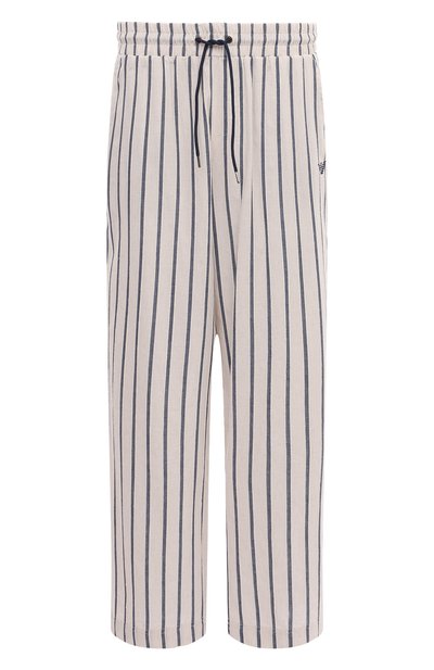 Мужские брюки из хлопка и льна EMPORIO ARMANI, арт. 211879/4R465