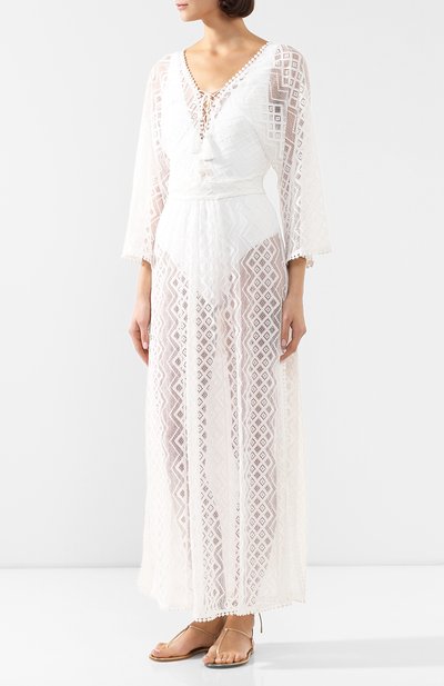 Туника MELISSA ODABASH белого цвета по цене 26550 руб., арт. NINA, фото 3 Туника MELISSA ODABASH, арт. NINA, фото 3
