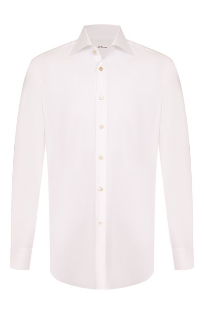 Мужская хлопк�овая сорочка KITON, арт. UCIH0920401