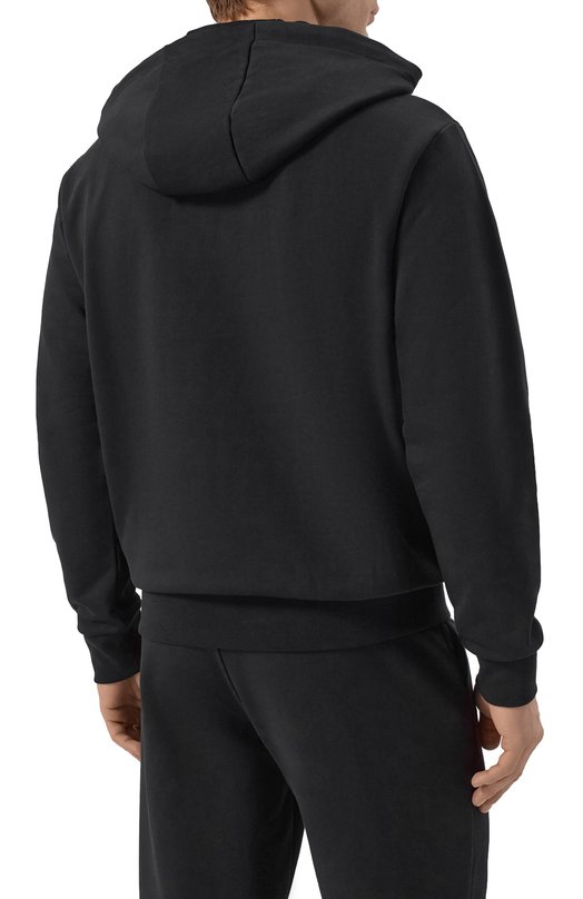 Хлопковое худи Iceberg E020/630A Чёрный  E020/630A Фото 4