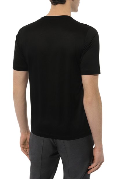 Хлопковая футболка ZILLI, арт. TSR001M0115VZLB00, фото 4