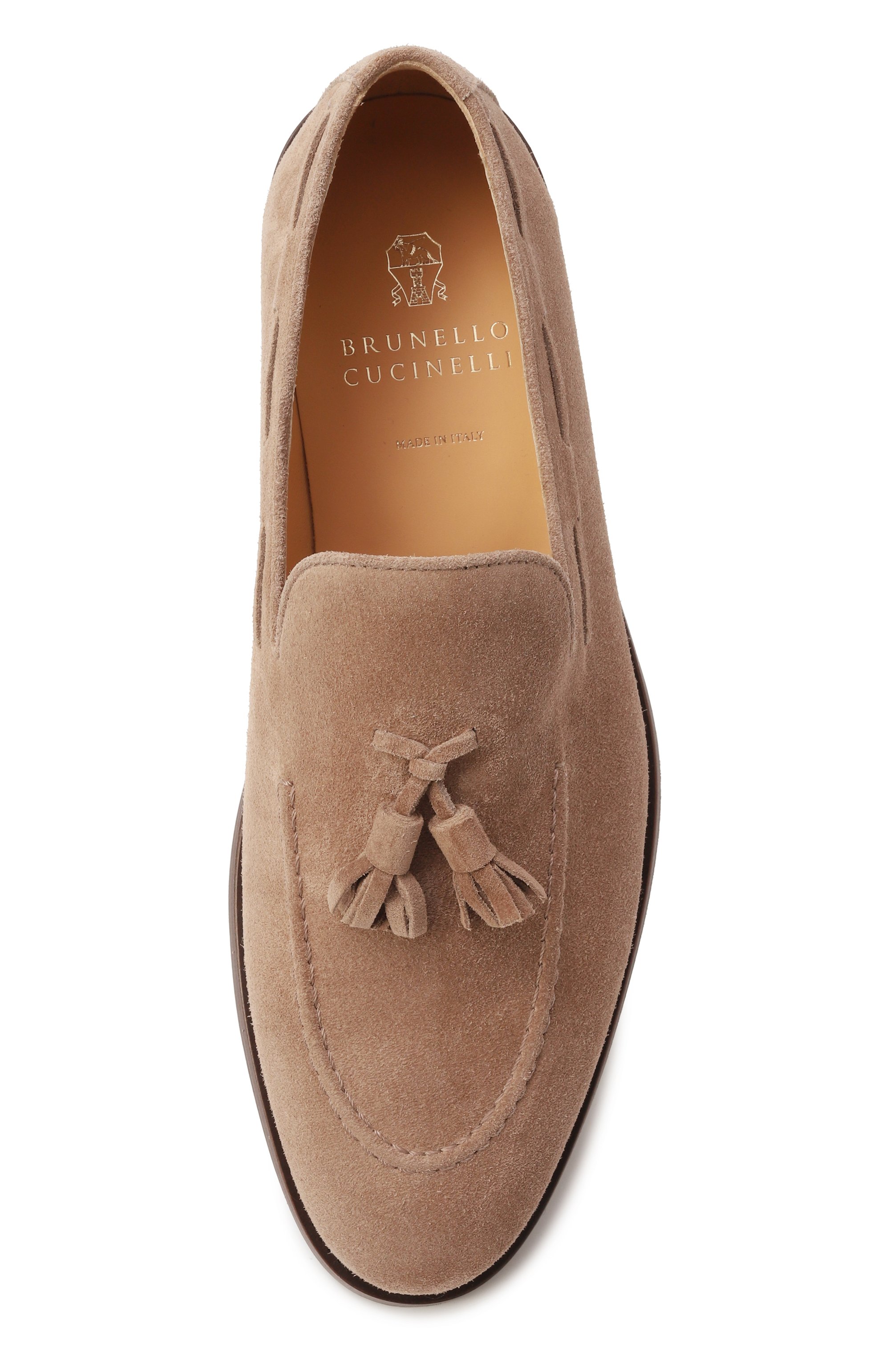 Замшевые лоферы BRUNELLO CUCINELLI, арт. MZUCCLB703, фото 6