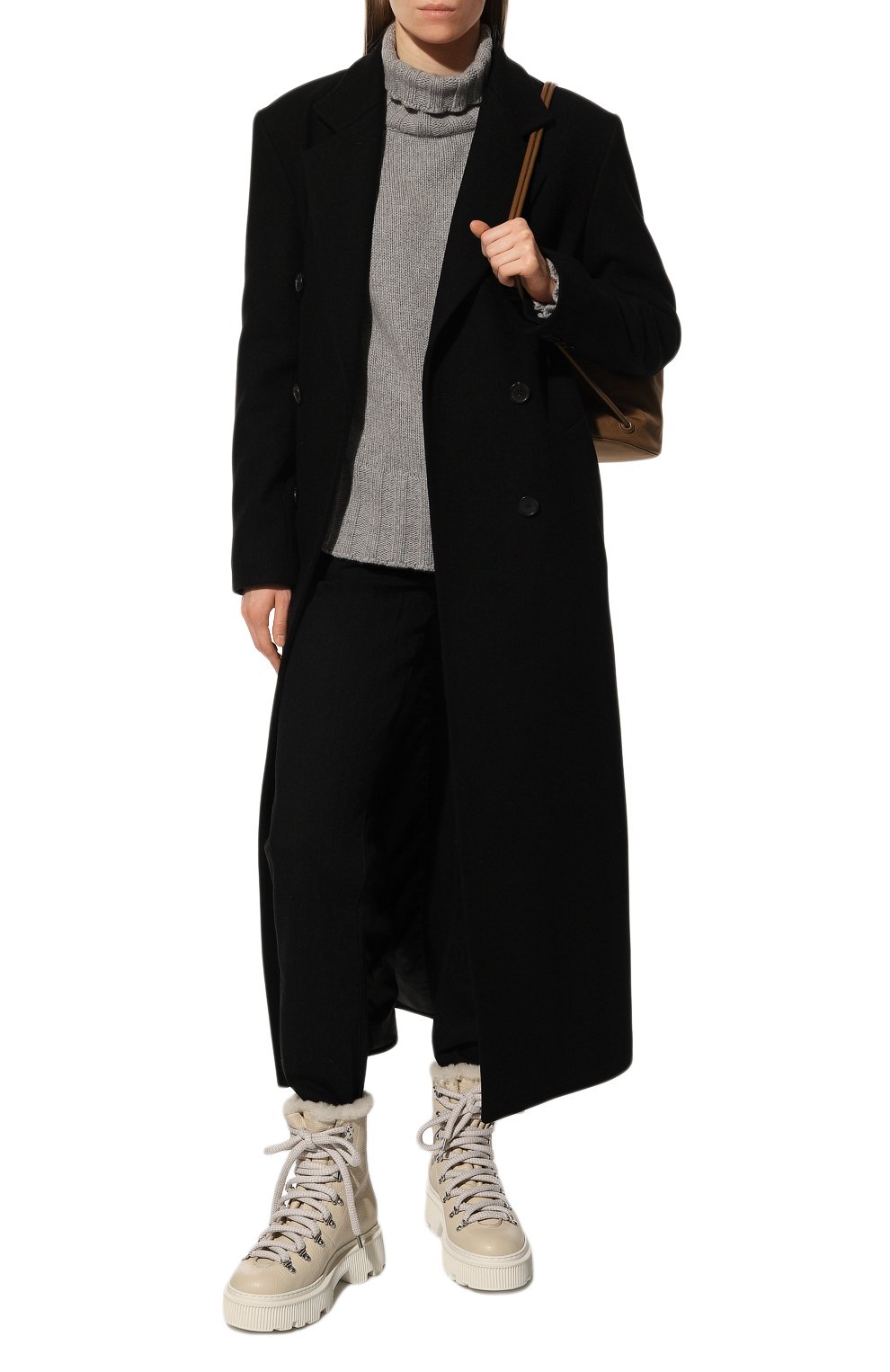 Кожаные ботинки SANTONI, арт. WBCI61037BIAPABLI75, фото 2