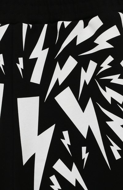 Хлопковые джоггеры NEIL BARRETT KIDS, арт. 032289, фото 3