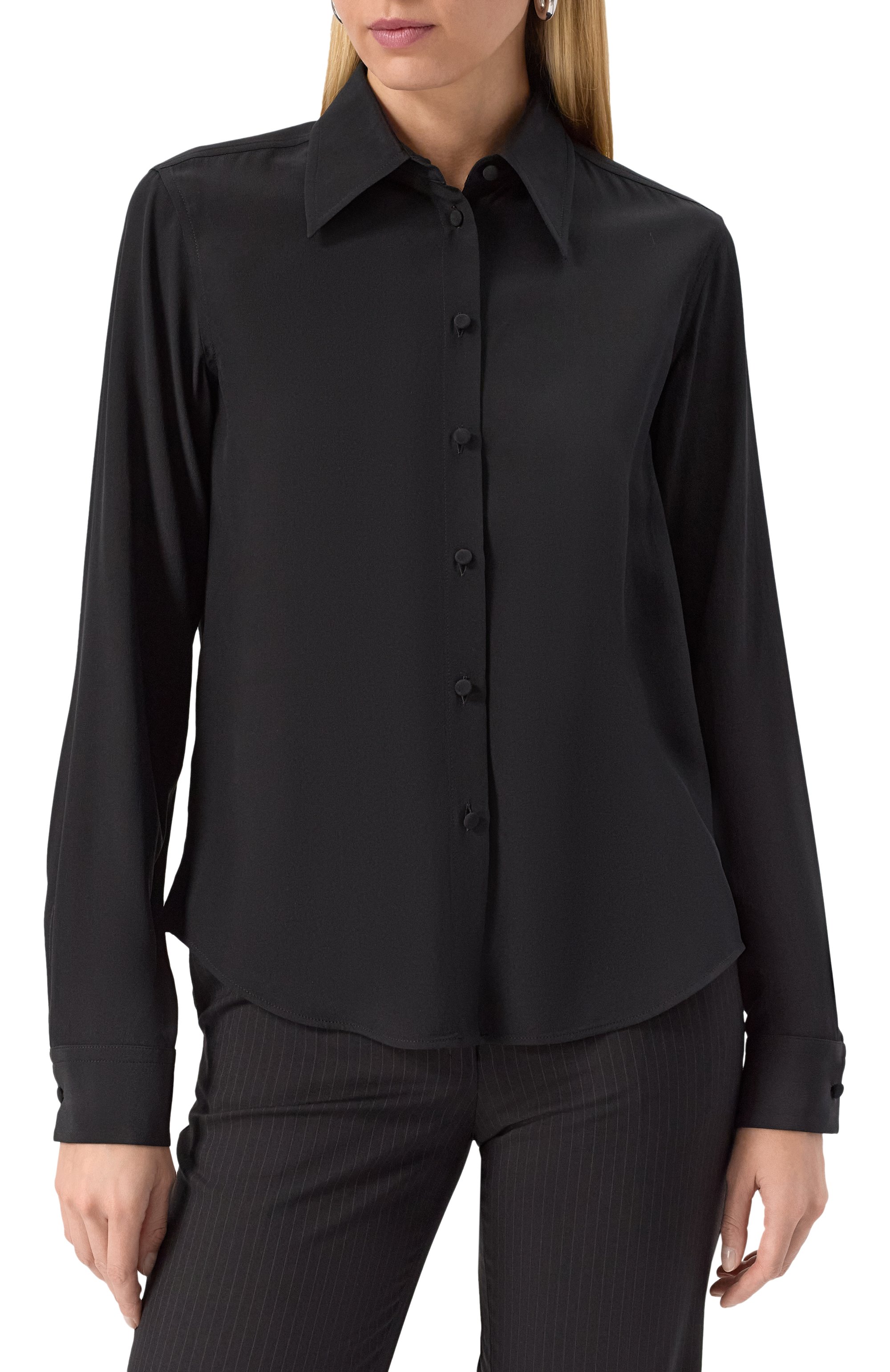 Шелковая рубашка MVST, арт. 25E/X2P/0/G081/5547, фото 3