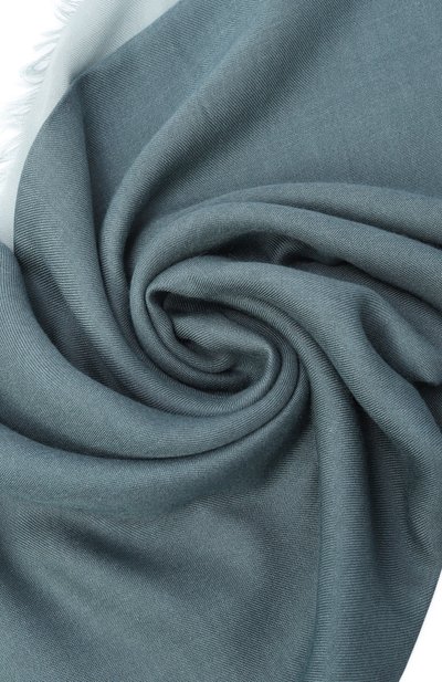 Шаль BOSS бирюзового цвета по цене 9740 руб., арт. 50521800, фото 3 Шаль BOSS, арт. 50521800, фото 3