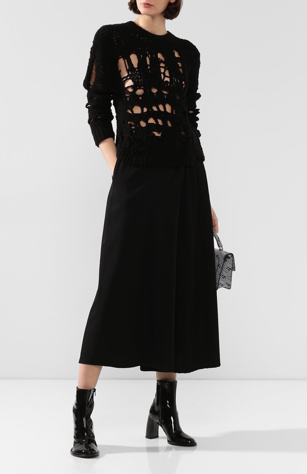 Шерстяная юбка YOHJI YAMAMOTO, арт. NC-P13-100, фото 2
