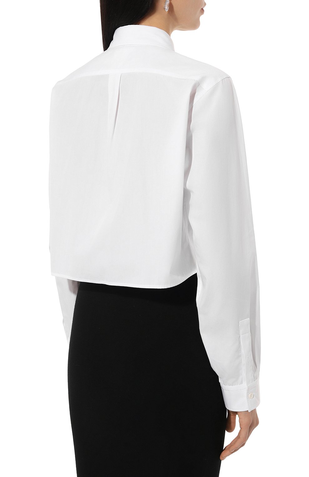 Хлопковая рубашка GIVENCHY, арт. BW61AU14V8, фото 4