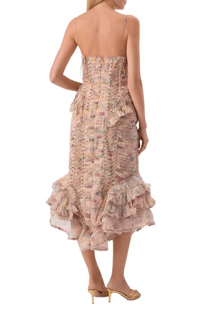 Шелковое платье ZIMMERMANN, арт. 6494DC261, фото 3