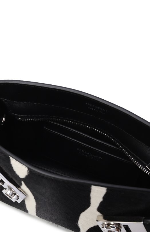 Сумка Hug Ferragamo 218964/789_001 Чёрно-белый  218964/789_001 Фото 5