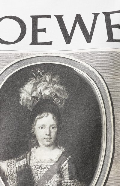 Хлопковая футболка LOEWE, арт. S6109660PC, фото 5