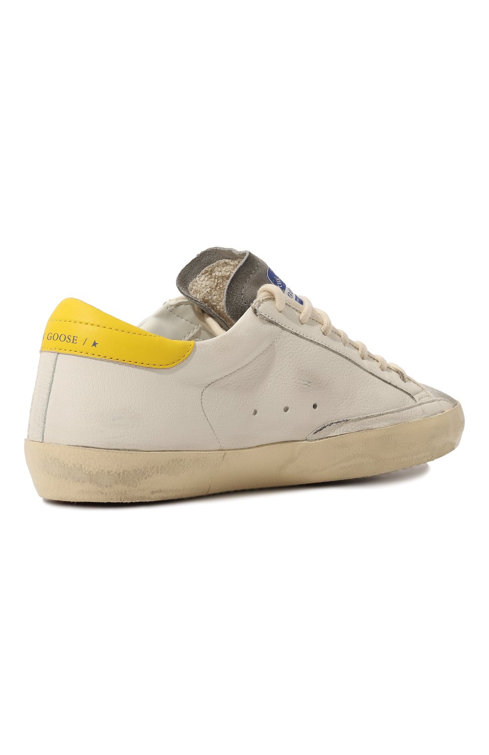 Кожаные кеды superstar GOLDEN GOOSE DELUXE BRAND, арт. GMF00101.F004804, фото 5