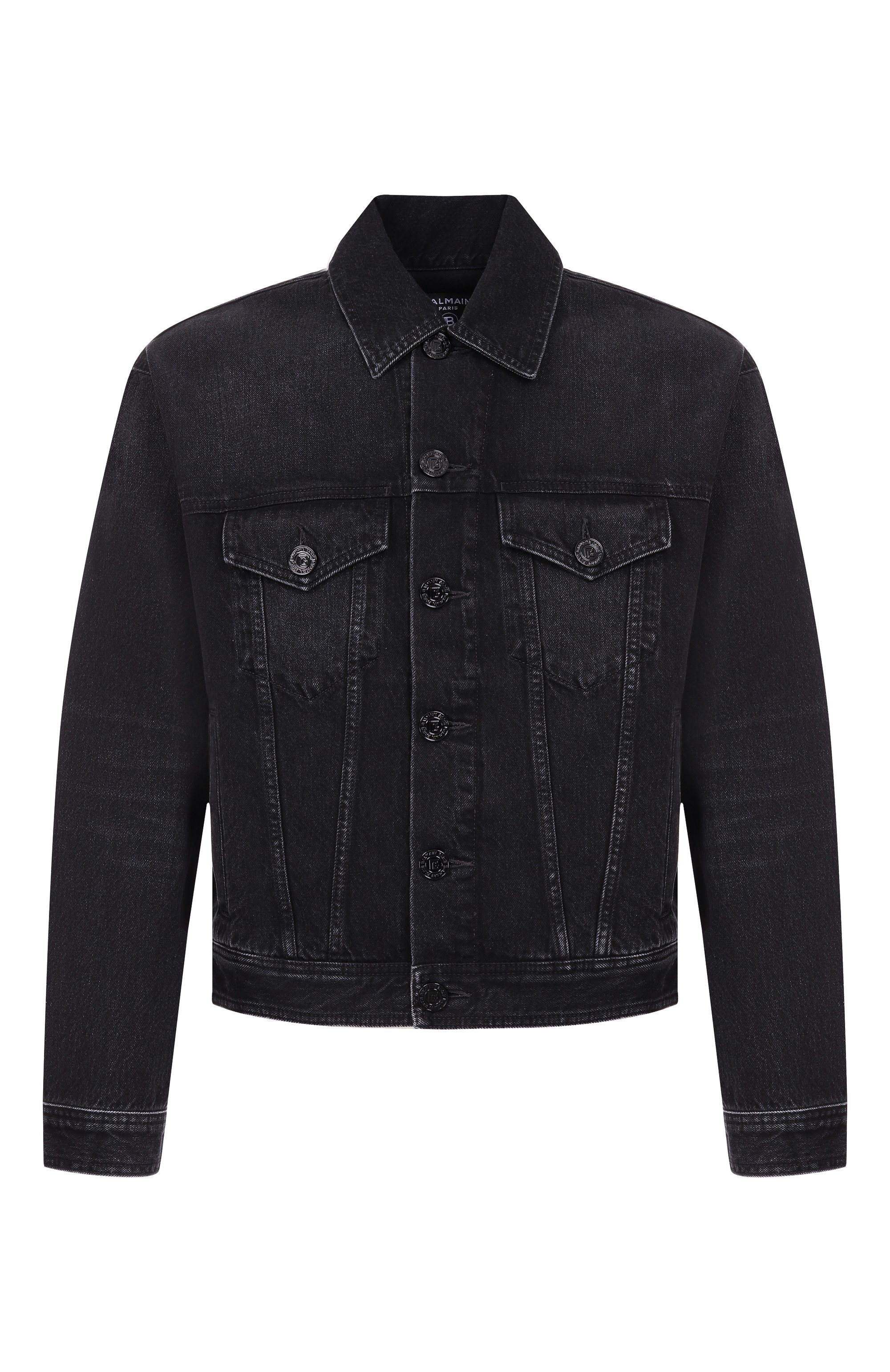 Джинсовая куртка BALMAIN, арт. GH1TC330/DG13, фото 1