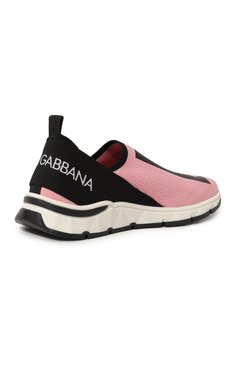 Мужского текстильные кроссовки sorrento 2.0 DOLCE & GABBANA розового цвета, арт. DA5170/AA836/37-39 | Фото 3 (Материал внутренний: Текстиль, Натуральная кожа; Материал внешний: Текстиль; Нос: Не проставлено; Региональные ограничения белый список (Axapta Mercury): Не проставлено)