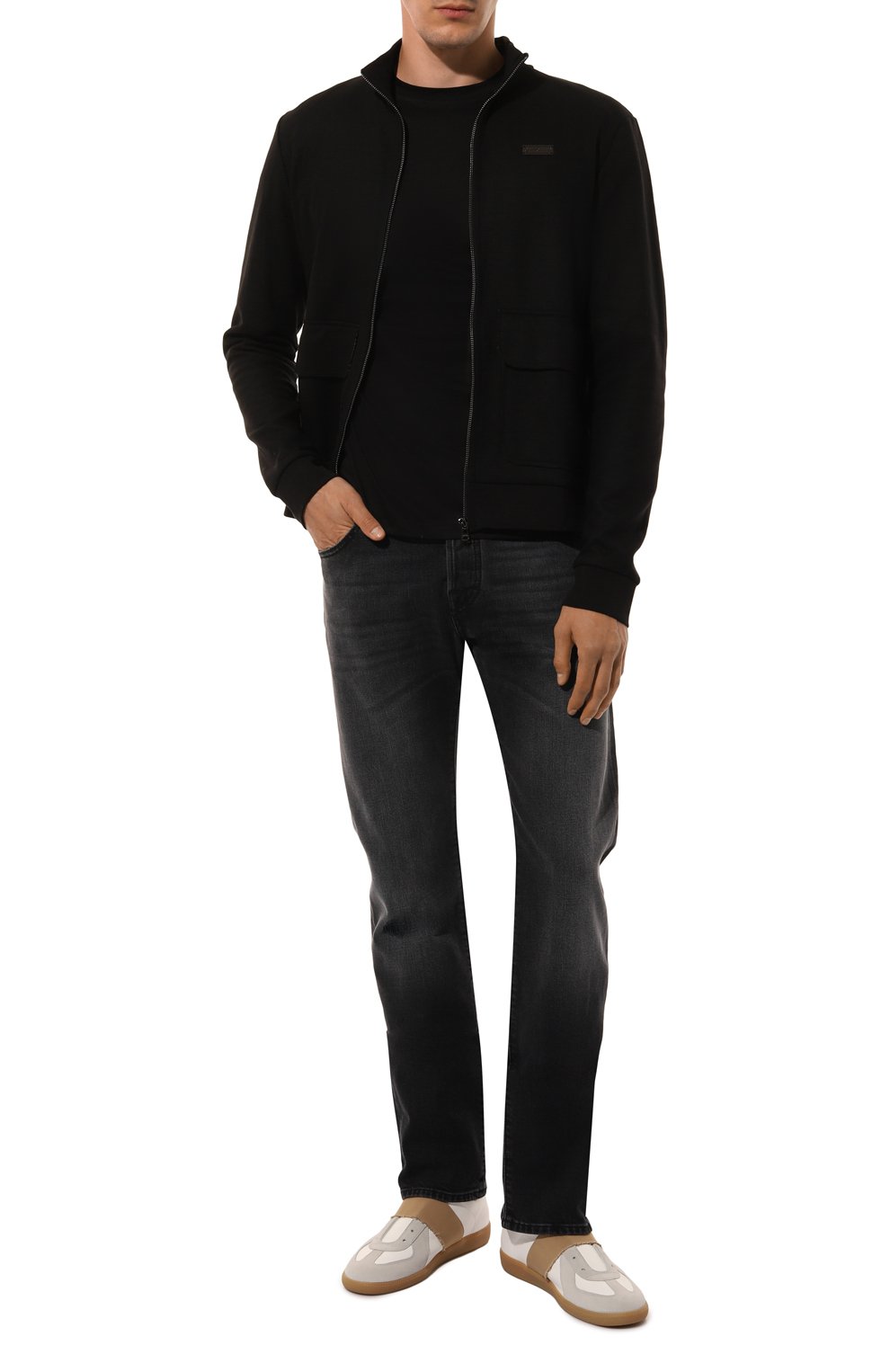 Хлопковая футболка WHO_AM, арт. MTS1-P243-BLK, фото 2