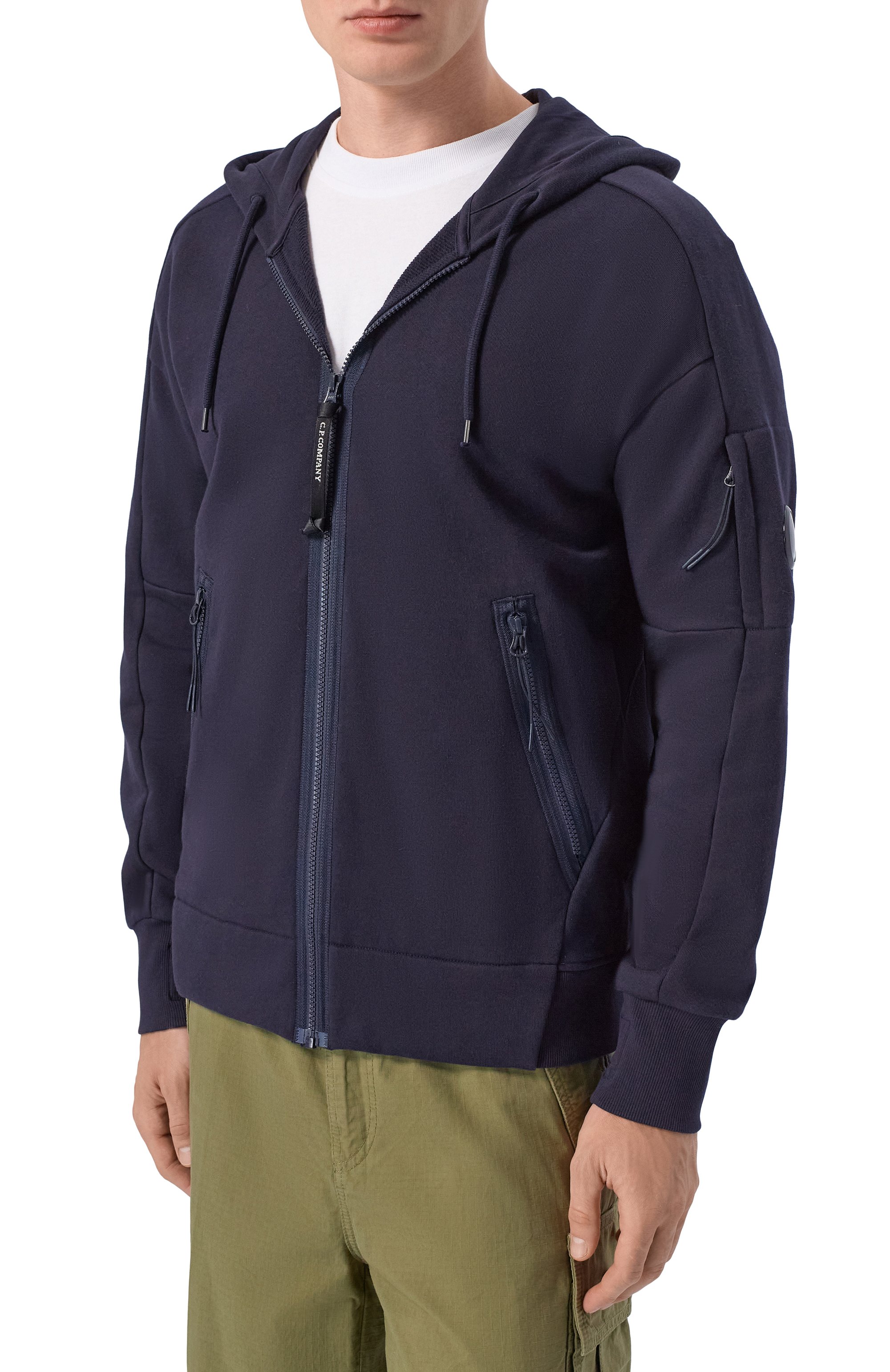 Хлопковая толстовка C.P. COMPANY, арт. RCCMSS716A005086W, фото 3