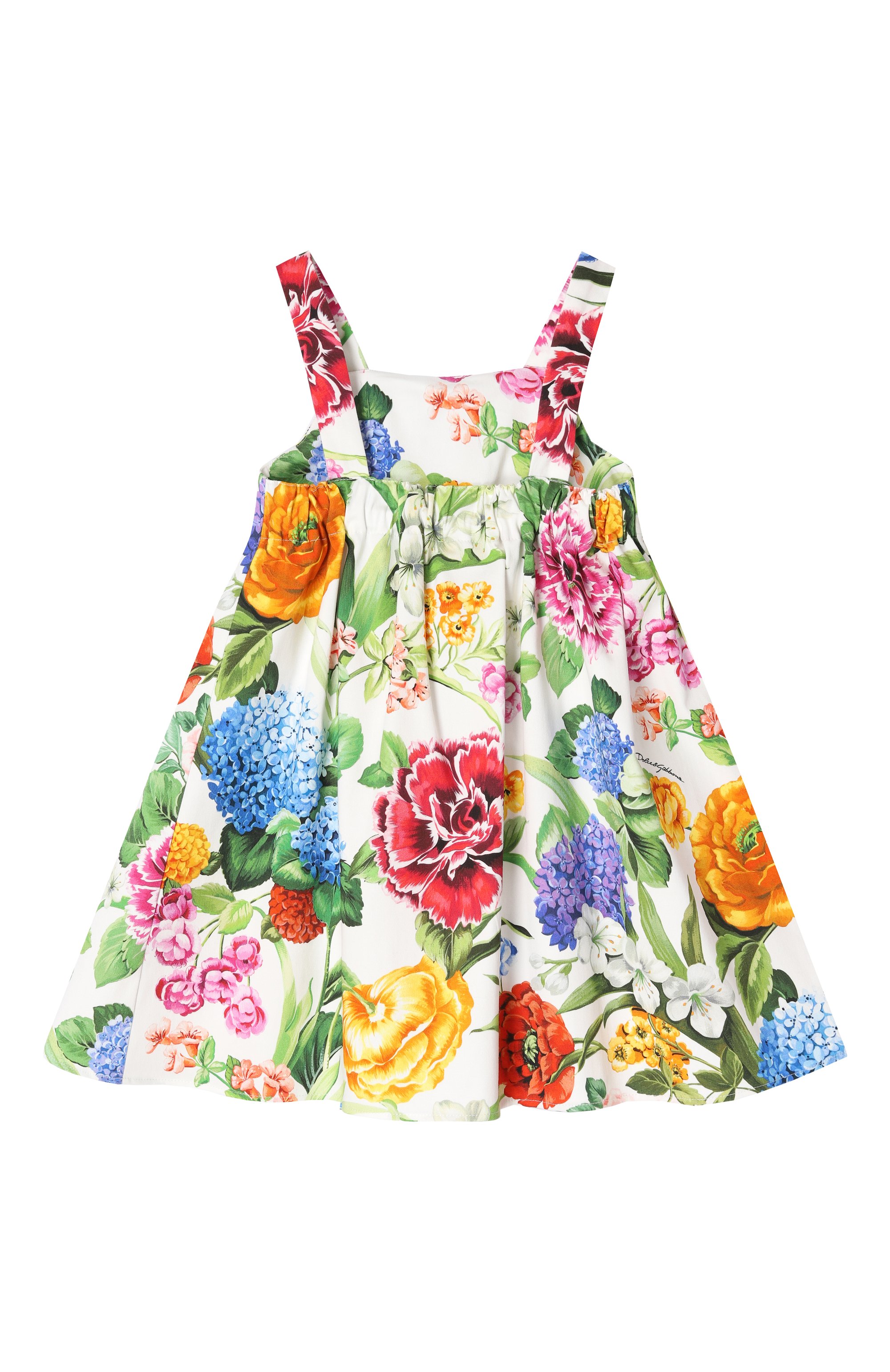 Хлопковый сарафан DOLCE & GABBANA, арт. L54DD7/FSF0B/2-6, фото 2