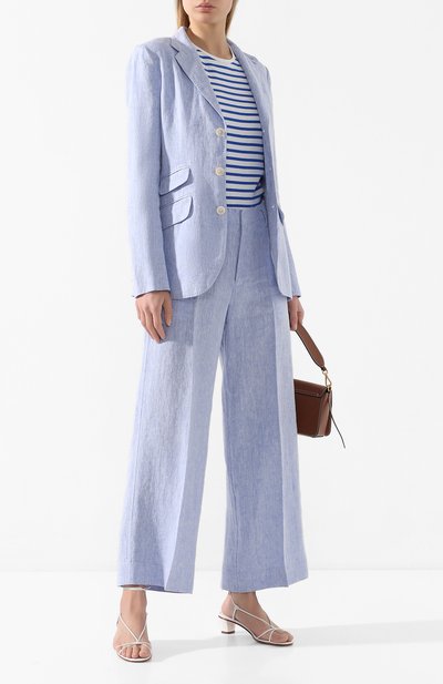 Льняные брюки POLO RALPH LAUREN, арт. 211793258, фото 2