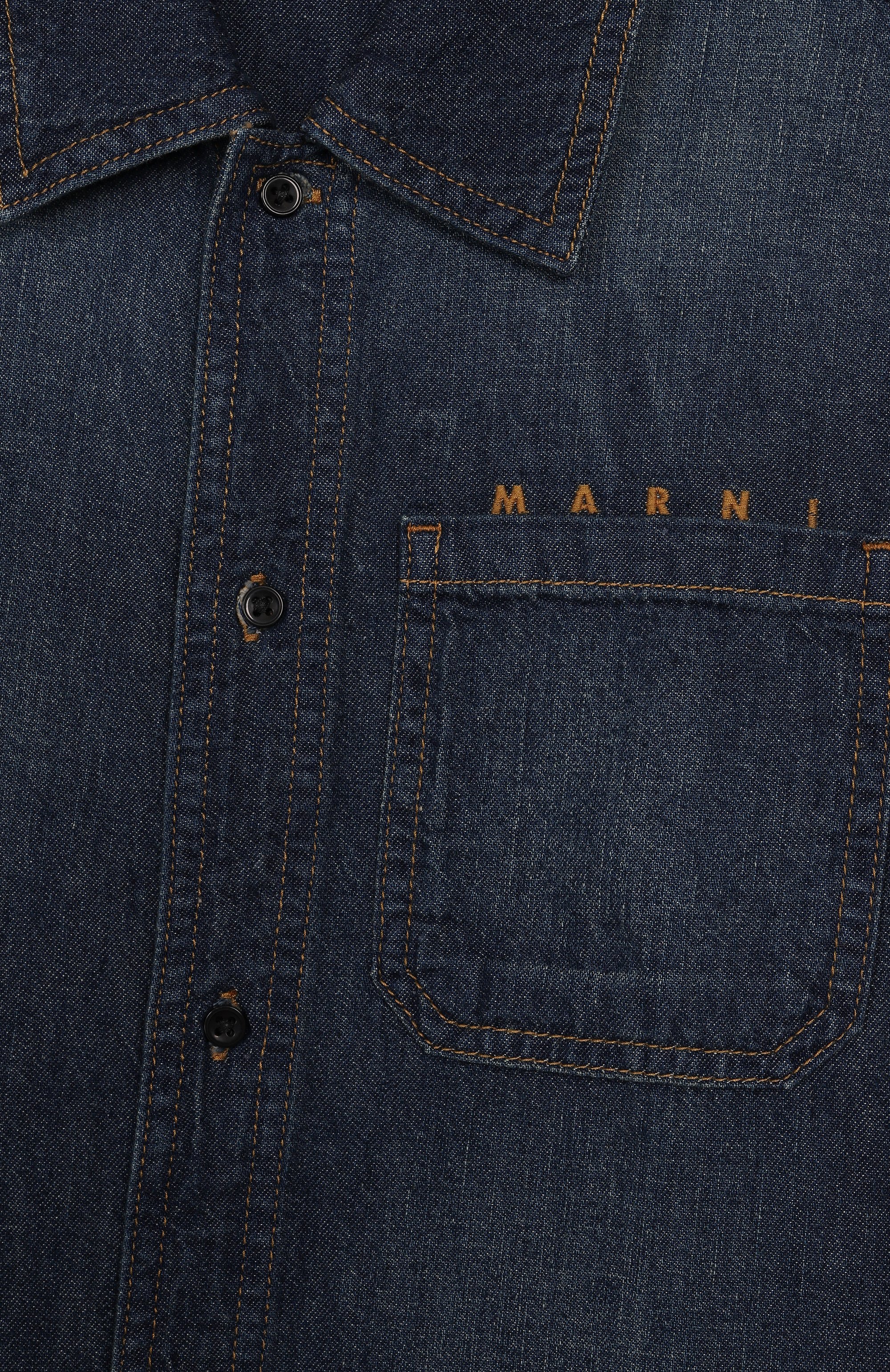 Джинсовая рубашка MARNI, арт. M01581/M00VL, фото 3