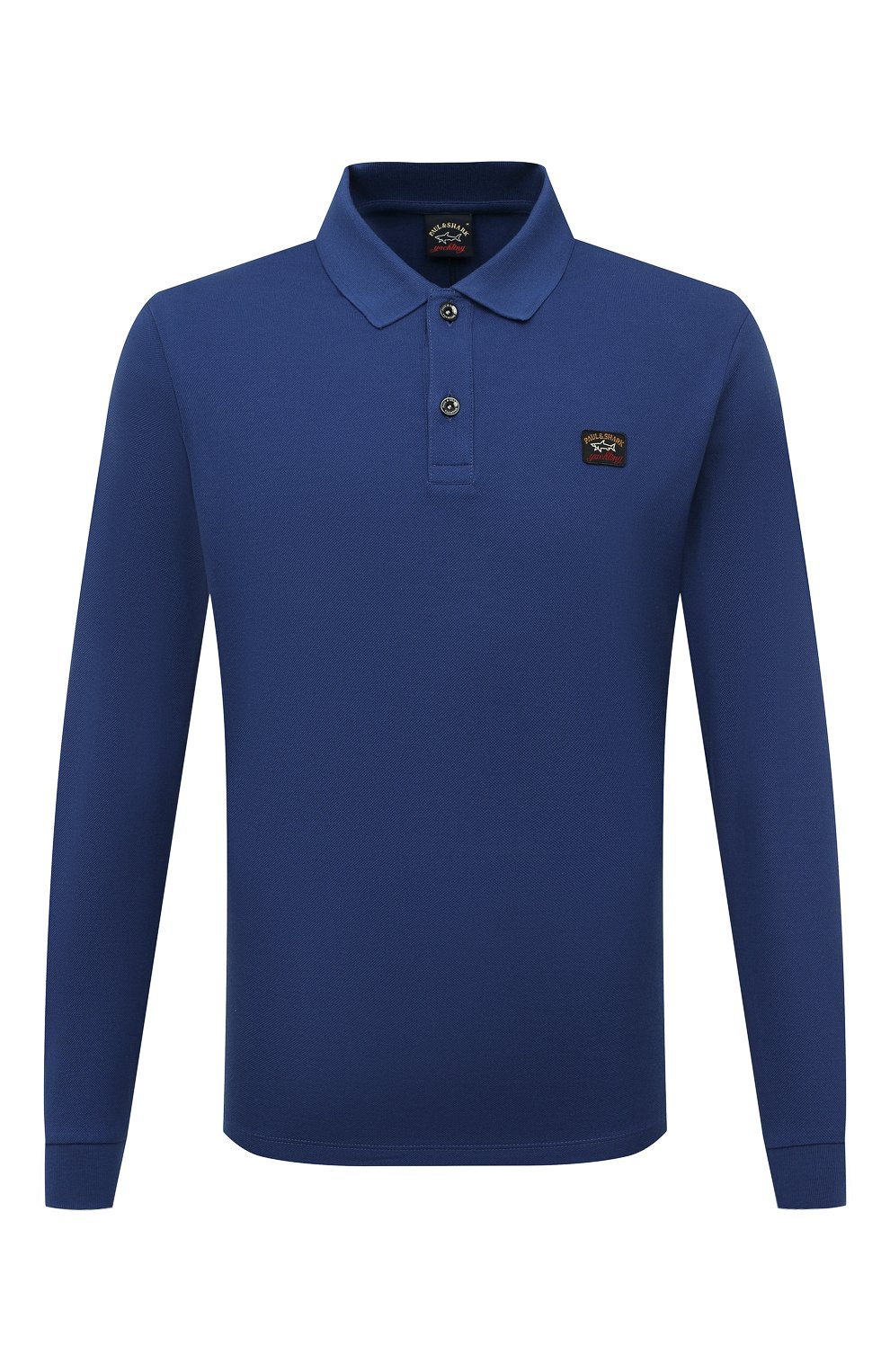 Хлопковое поло PAUL&SHARK синего цвета по цене 16650 руб., арт. C0P1001, фото 1 Хлопковое поло PAUL&SHARK, арт. C0P1001, фото 1