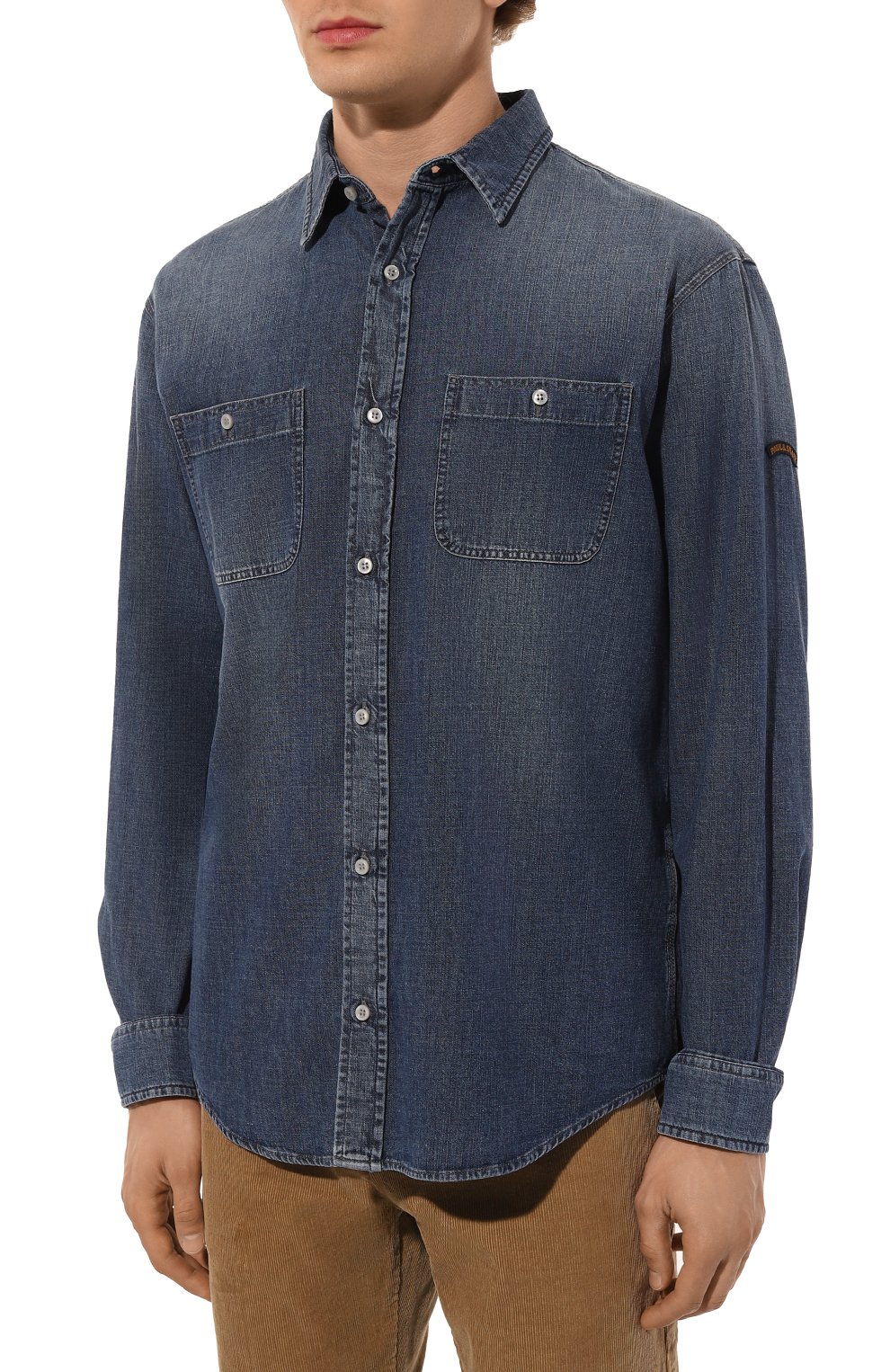 Джинсовая рубашка PAUL&SHARK, арт. 14313187, фото 3