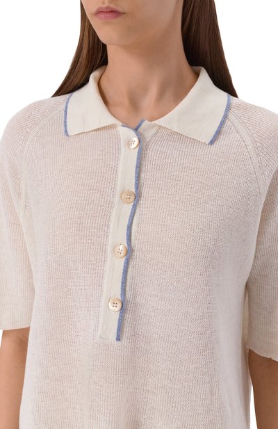 Льняное поло GRAN SASSO, арт. 57240/24840, фото 5