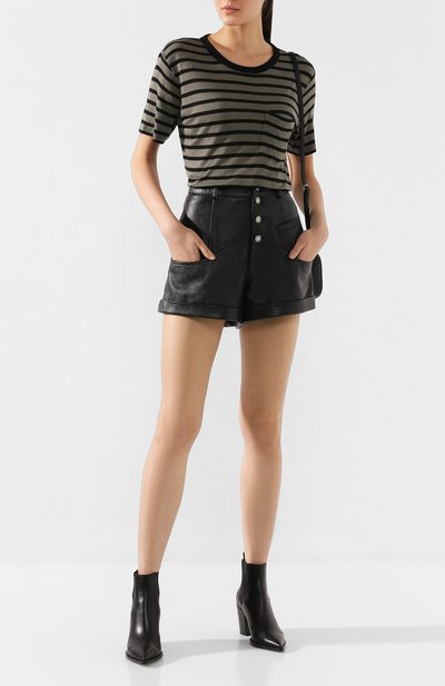 Футболка из смеси вискозы и льна ALEXANDERWANG.T, арт. 4CC2191037, фото 2