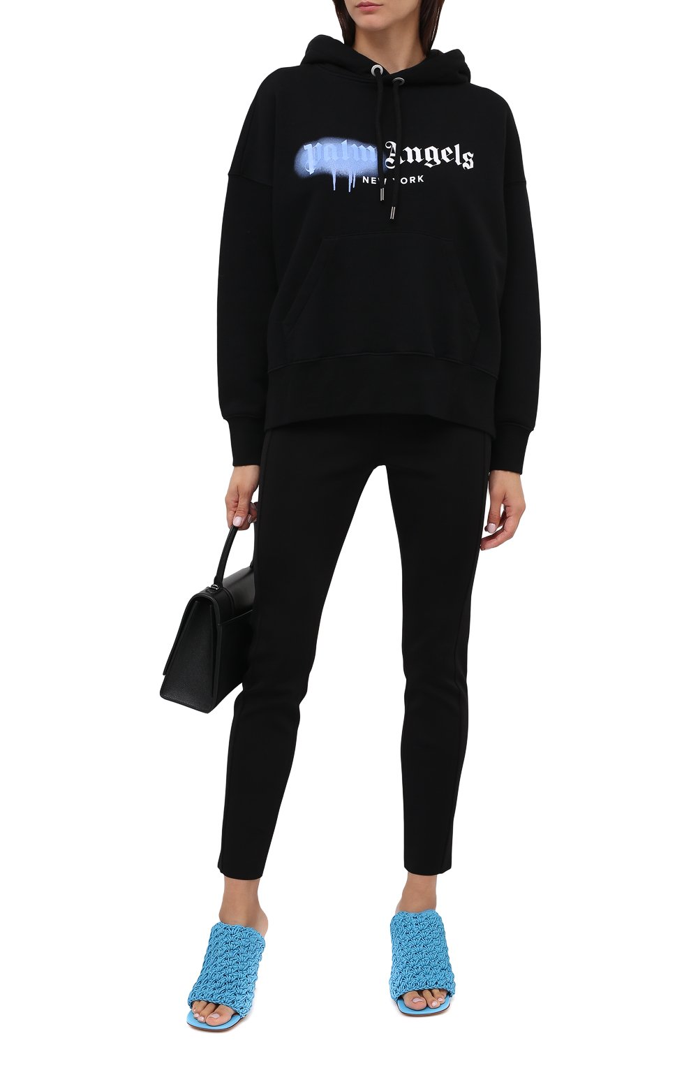 Брюки из вискозы GIVENCHY черного цвета по цене 134000 руб., арт. BW50MJ4Z7P, фото 3 Брюки из вискозы GIVENCHY, арт. BW50MJ4Z7P, фото 3