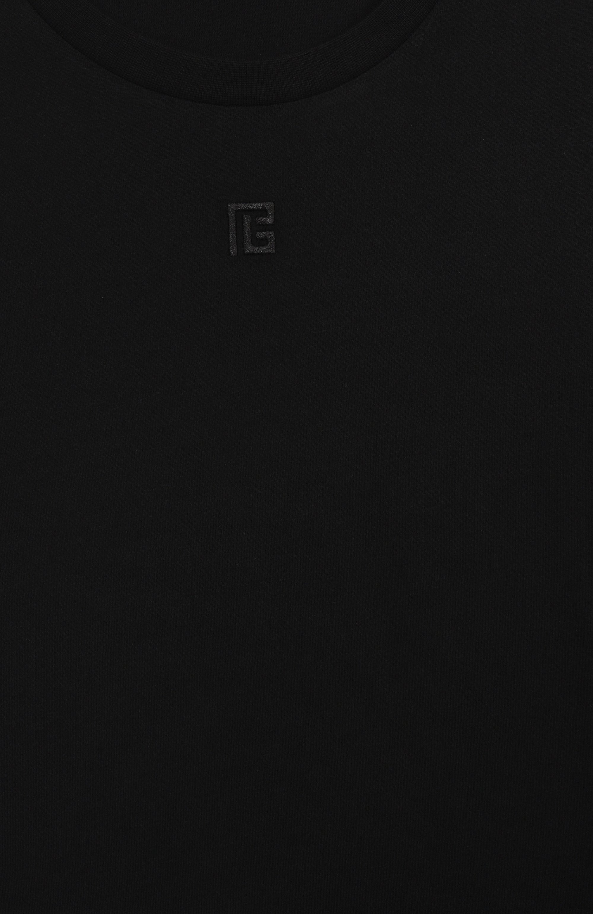 Хлопковая футболка BALMAIN, арт. BX8P21, фото 3