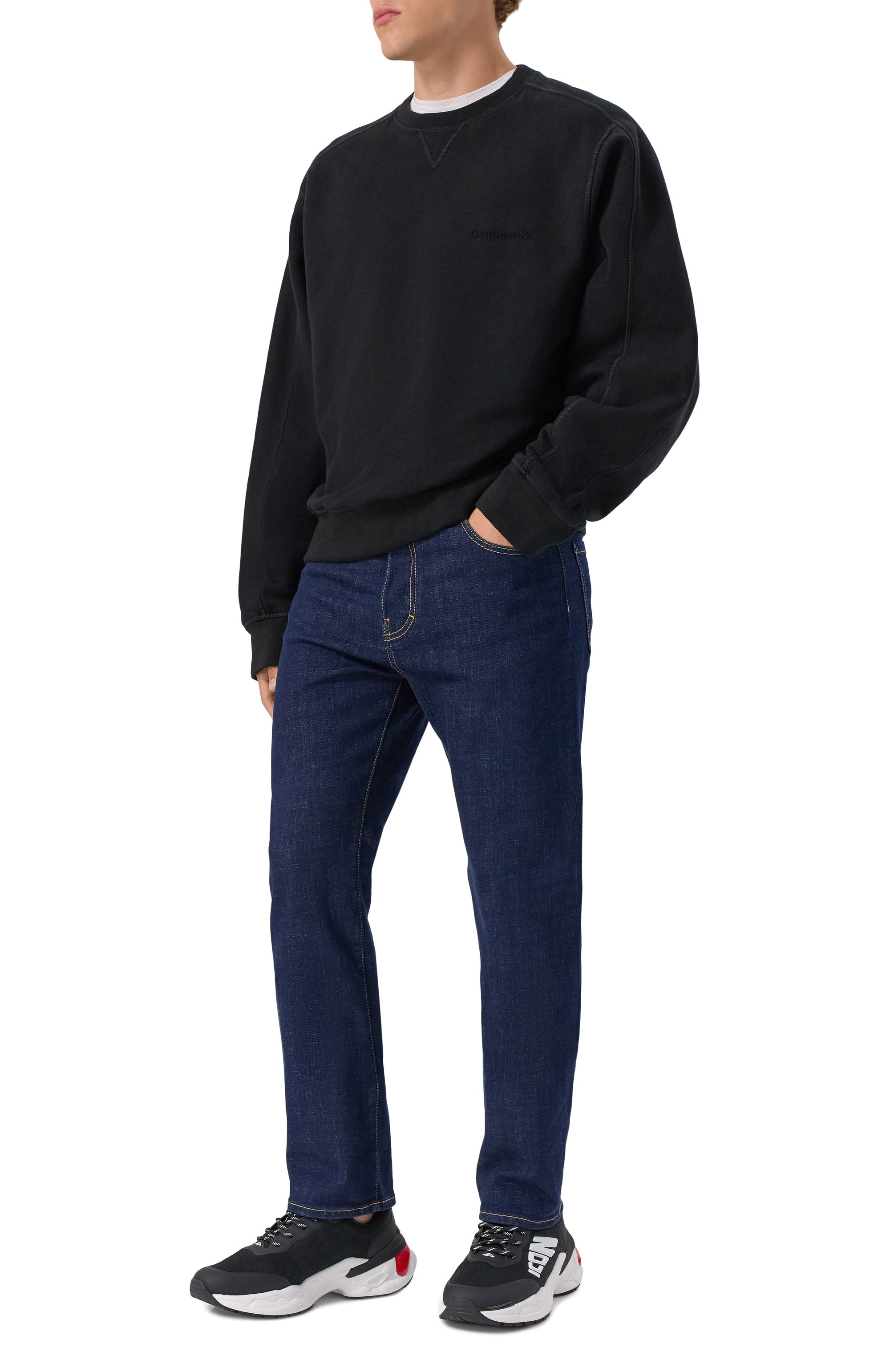 Текстильные кроссовки faster DSQUARED2, арт. SNM0450/59203115, фото 2