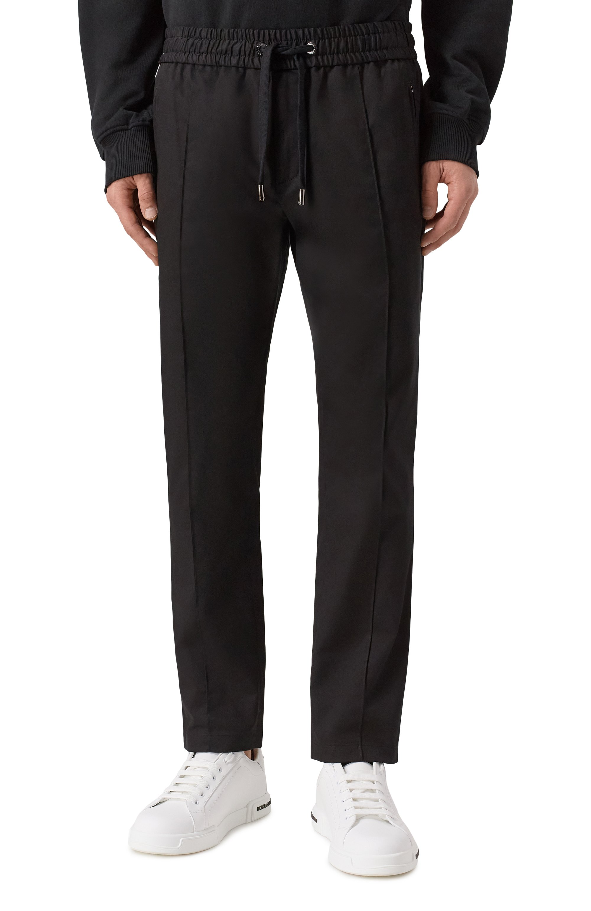 Хлопковые брюки DOLCE & GABBANA, арт. GYACET/GJ804, фото 3