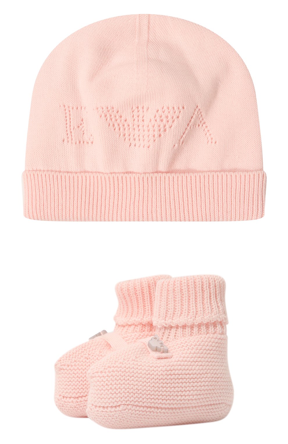 Комплект из шапки и пинеток EMPORIO ARMANI, арт. 3RN750/NM04Z, фото 1