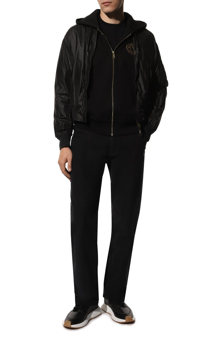 Хлопковая толстовка VERSACE JEANS COUTURE, арт. 73GAIT06-73UP301 R VEMBLEM S F0IL/CF00T, фото 1