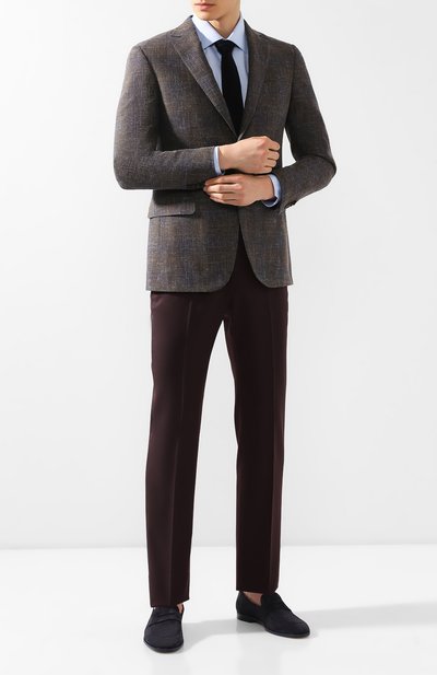 Замшевые пенни-лоферы BOSS, арт. 50407943, фото 2