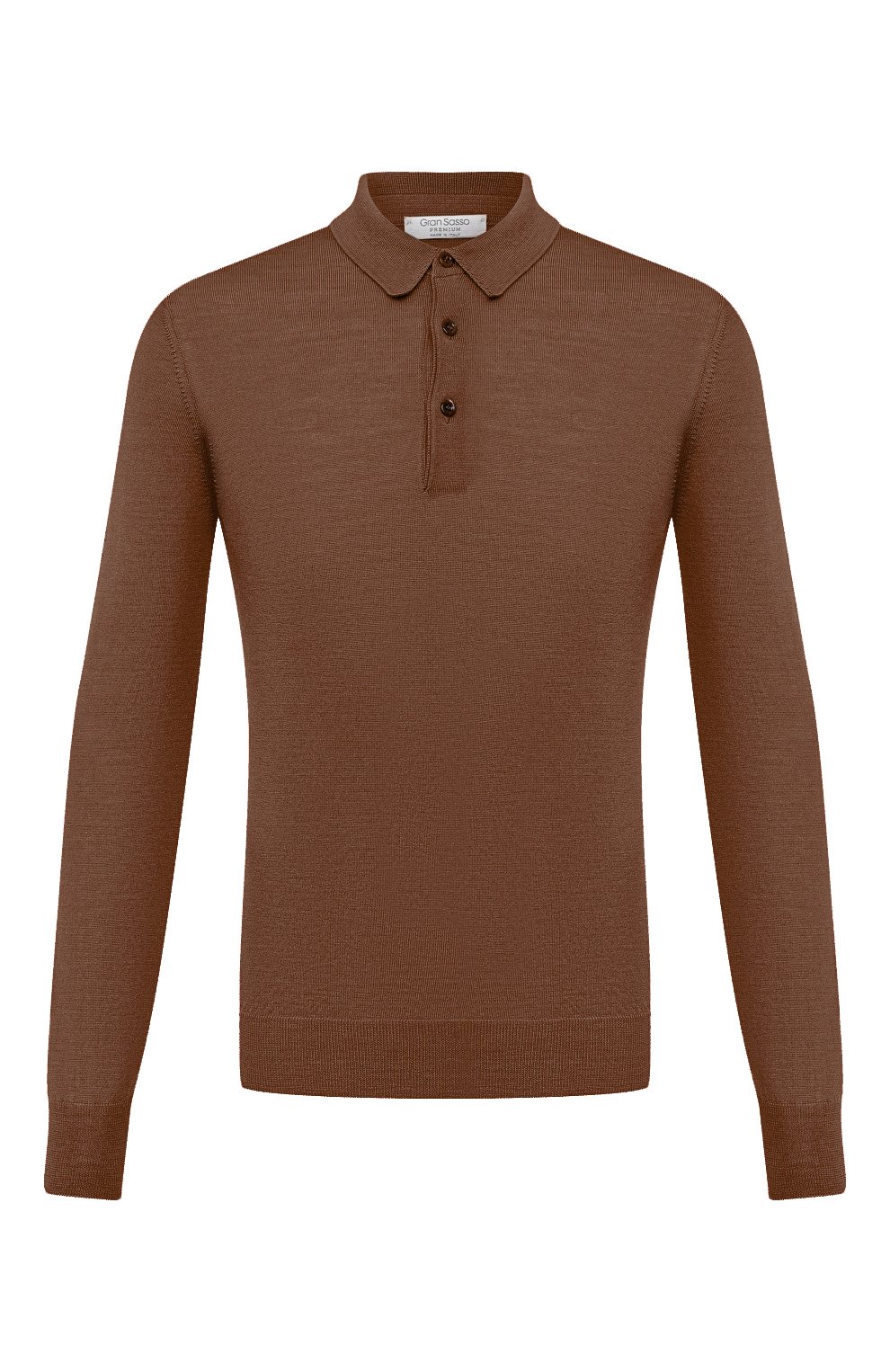 Поло из шерсти и шелка GRAN SASSO, арт. 57132/13190, фото 1