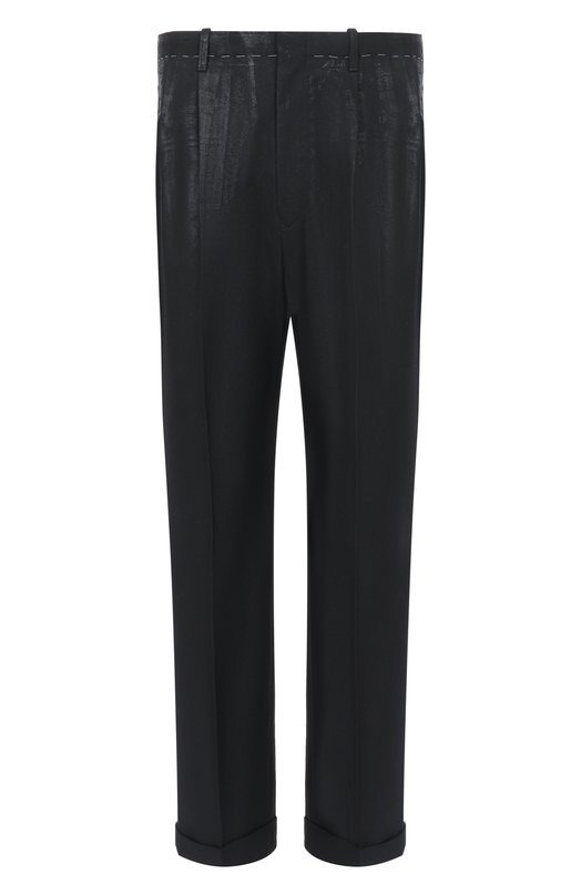 Шерстяные брюки Maison Margiela S50KA0702/M35745 Чёрный S50KA0702/M35745