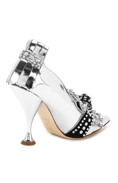 Кожаные туфли BURBERRY, арт. 8020382, фото 4